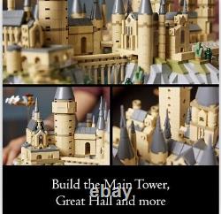 En main - Ensemble de construction LEGO Harry Potter Château de Poudlard et ses extérieurs 76419