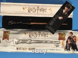 Ending 31/01/19 Set Of 9 Harry Potter Mystery Wands Ensemble Complet (2018)
