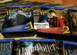 Ensemble Complet Blu-ray Harry Potter Ultimate Edition Année 1-7