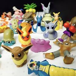 Ensemble Complet De Figurines Pokemon Bandai De La 1ère Génération Des Années 90, Ensemble Complet