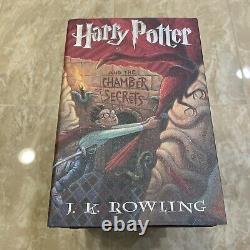 Ensemble Complet De Livres De Couverture Rigide Harry Potter Lot 1-7 De Jk Rowling Première 1ère Édition