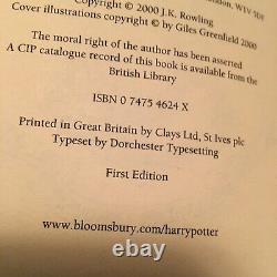 Ensemble Complet Original Britannique Bloomsbury Harry Potter 7 Livres 4 Premières Impressions