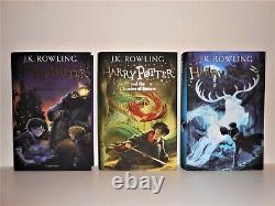 Ensemble De Boîtes Harry Potter La Collection Complète Couverture Rigide Édition Du Royaume-uni J. K. Rowling