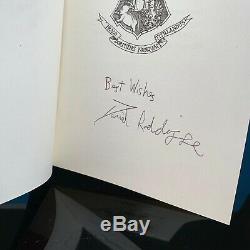Ensemble De Livre Complet Harry Potter Signé Par Daniel Radcliffe Royaume-uni Jk Rowling