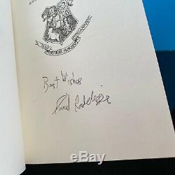 Ensemble De Livre Complet Harry Potter Signé Par Daniel Radcliffe Royaume-uni Jk Rowling