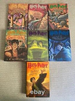 Ensemble De Livres Complet Harry Potter (première Édition)
