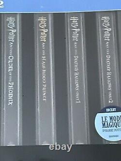 Ensemble De Livres D'acier Blu-ray Harry Potter France Fnac Exclusive Region Free Sealed