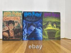 Ensemble complet 1ère édition de la série Harry Potter 1-8 + 4 par JK Rowling Lot de 12 livres