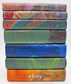 Ensemble complet HARRY POTTER 1-7 1ère impression/1ère édition/Excellent état, sans marques