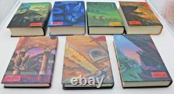 Ensemble complet HARRY POTTER 1-7 1ère impression/1ère édition/Excellent état, sans marques