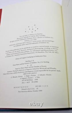 Ensemble complet HARRY POTTER 1-7 1ère impression/1ère édition/Excellent état, sans marques