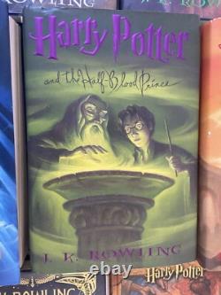 Ensemble complet HC de Harry Potter 1-7 Édition originale J.K. Rowling + 6 articles bonus