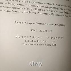 Ensemble complet Harry Potter 1-7 Édition américaine 1ère édition reliée Poudlard JK Rowling