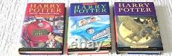 Ensemble complet Harry Potter tous les reliés 1-7 par J.K. Rowling Bloomsbury Raincoast