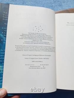 Ensemble complet Lot 7 Harry Potter HC/DJ Toutes les éditions américaines 1ère édition mentionnées Beau set