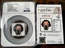 Ensemble complet ORIGINAL HARRY POTTER 1-8 Toutes les premières éditions PF70 Chibi Coins Argentées.