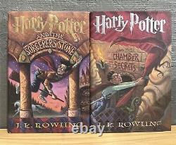 Ensemble complet Première édition Série de livres Harry Potter 1-8+ JK Rowling 10 livres