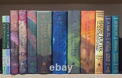 Ensemble complet de 12 livres de HARRY POTTER 1-8, 1ère édition américaine, Bêtes GRINDELWALD