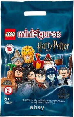 Ensemble complet de 16 figurines Lego de la série 2 Harry Potter 2020, 71028, neuf sous blister.