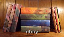 Ensemble complet de 7 livres Harry Potter en HC de J. K. Rowling + 3 livres supplémentaires