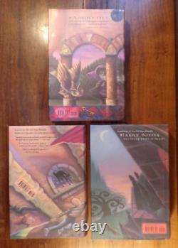 Ensemble complet de 7 livres Harry Potter en HC de J. K. Rowling + 3 livres supplémentaires