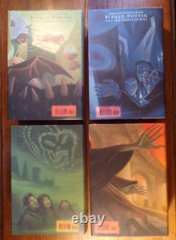 Ensemble complet de 7 livres Harry Potter en HC de J. K. Rowling + 3 livres supplémentaires