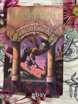 Ensemble complet de 7 livres Harry Potter, première édition/impression américaine (1998-2000)