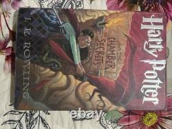 Ensemble complet de 7 livres Harry Potter, première édition/impression américaine (1998-2000)