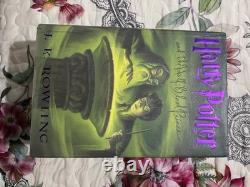 Ensemble complet de 7 livres Harry Potter, première édition/impression américaine (1998-2000)