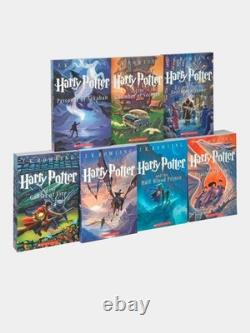 Ensemble complet de 7 livres en anglais de Harry Potter, neuf, boîte scellée.