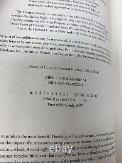 Ensemble complet de HARRY POTTER 1-7, 1ère édition, relié en dur, Bibliothèque de Poudlard, JK Rowling