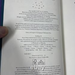 Ensemble complet de Harry Potter 1 2 3 4 5 6 7 JK Rowling Première édition américaine HC DJ