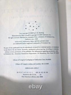 Ensemble complet de Harry Potter #1-7 1ères éditions américaines, erreurs, L'enfant maudit, Bêtes