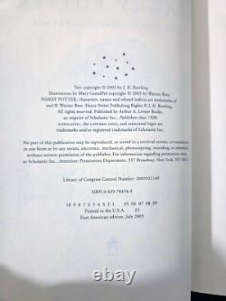 Ensemble complet de Harry Potter #1-7 1ères éditions américaines, erreurs, L'enfant maudit, Bêtes