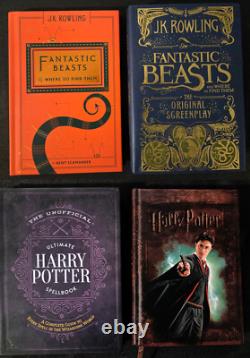 Ensemble complet de Harry Potter #1-7 1ères éditions américaines, erreurs, L'enfant maudit, Bêtes