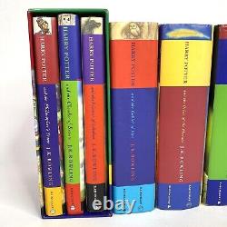 Ensemble complet de Harry Potter 1-7 Tous les couvertures rigides Bloomsbury Raincoast par J K Rowling