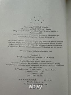 Ensemble complet de Harry Potter en édition reliée HC américaine 1ère édition TOUTES les impressions de 1ère pr