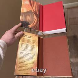 Ensemble complet de Harry Potter en édition reliée comprenant les premières éditions, 9 livres de JK Rowling