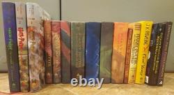 Ensemble complet de Harry Potter, premières éditions américaines, plus d'autres livres de JK Rowling