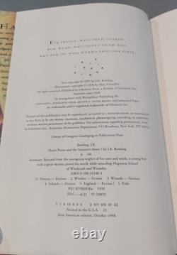 Ensemble complet de Harry Potter, premières éditions américaines, plus d'autres livres de JK Rowling