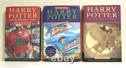 Ensemble complet de Harry Potter tous les couvertures rigides 1-7 par J K Rowling Bloomsbury Raincoast