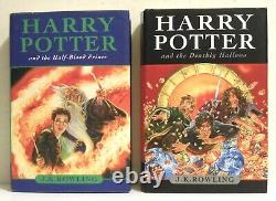 Ensemble complet de Harry Potter tous les couvertures rigides 1-7 par J K Rowling Bloomsbury Raincoast