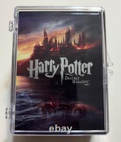 Ensemble complet de cartes de base 01-90 de Harry Potter et les Reliques de la Mort Partie 1 de 2010 avec étui