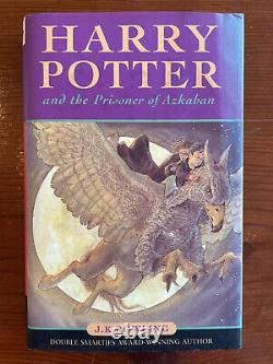 Ensemble complet de la série Harry Potter, édition britannique Bloomsbury, 15e impression, 1re édition (couverture rigide, jaquette)