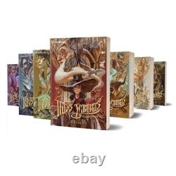 'Ensemble complet de la série Harry Potter en édition reliée, coffret de livres 1 à 7 GRATUIT avec 8 cartes postales'
