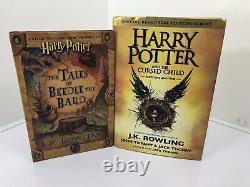Ensemble complet de la série Harry Potter en reliure rigide, première édition/Supplémentaire (J. K. Rowling) LOT DE 9