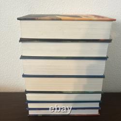 Ensemble complet de livres Harry Potter 1-7 Couverture rigide USA 1ère édition 1er tirage 7 erreurs