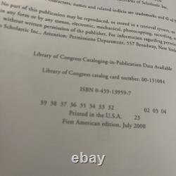 Ensemble complet de livres Harry Potter 1-7 Couverture rigide USA 1ère édition 1er tirage 7 erreurs