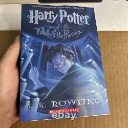 Ensemble complet de livres Harry Potter 1-7 J.K. Rowling Certaines 1ères éditions