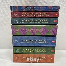 Ensemble complet de livres Harry Potter 1-7 par JK Rowling, Broché, Usagé